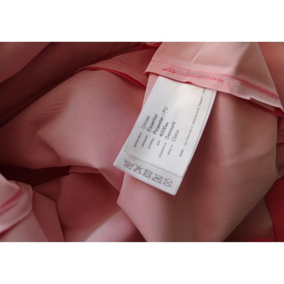 RAINS Waterproof Lightweight Belted Jacket Pink Size XS/ S - Picture 7 of 8